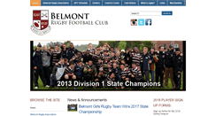 Desktop Screenshot of belmonthighschoolrugby.com